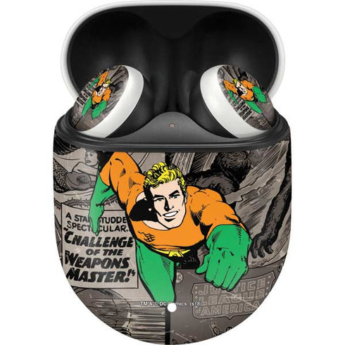DC Comics Aquaman Classics Art Google Pixel Buds Skin